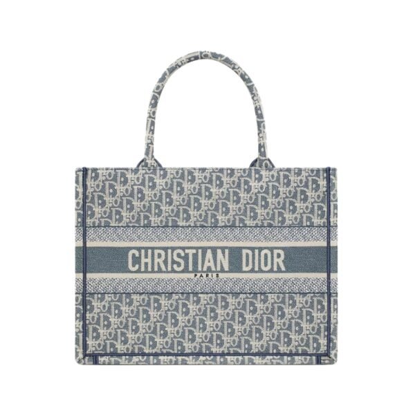 Book Tote BlauGrau 36 cm