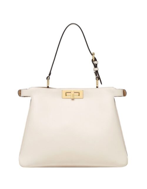 Kamelien-Ledertasche 25.5 cm