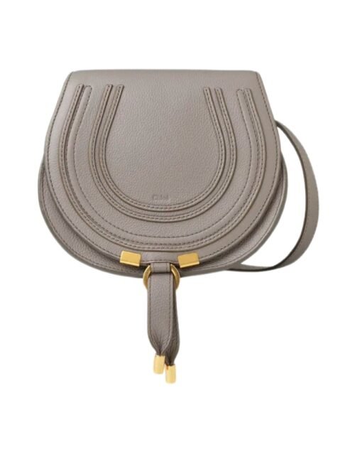 Kleine Marcie Schultertasche aus Leder 18 cm