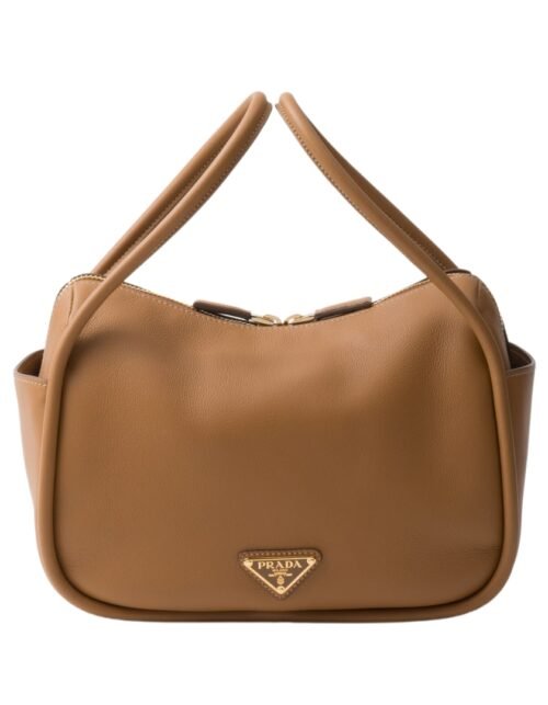 Darling Lederhandtasche in Karamell 18cm
