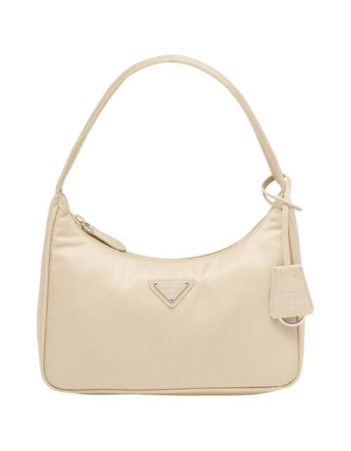 Re-Nylon Mini in Wüstenbeige 17 cm