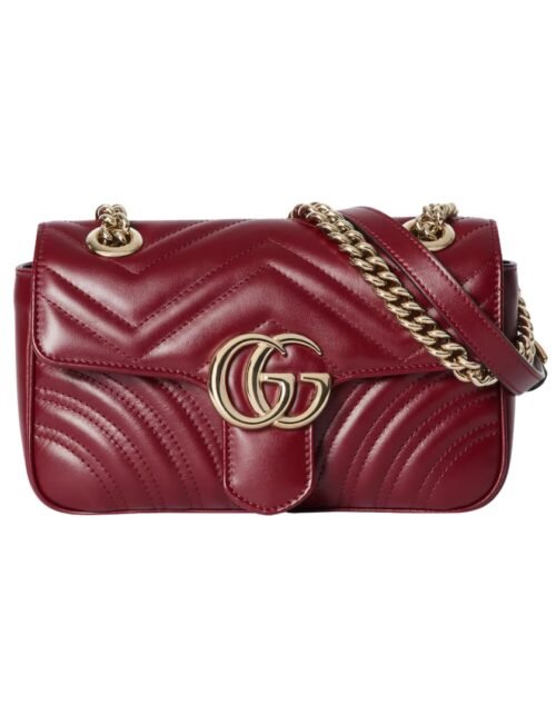 GG Marmont Mini-Schultertasche Gucci Rot 22 cm
