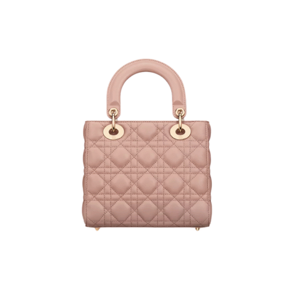 Blush lamsleer met Cannage-motief 20 cm - Image 3