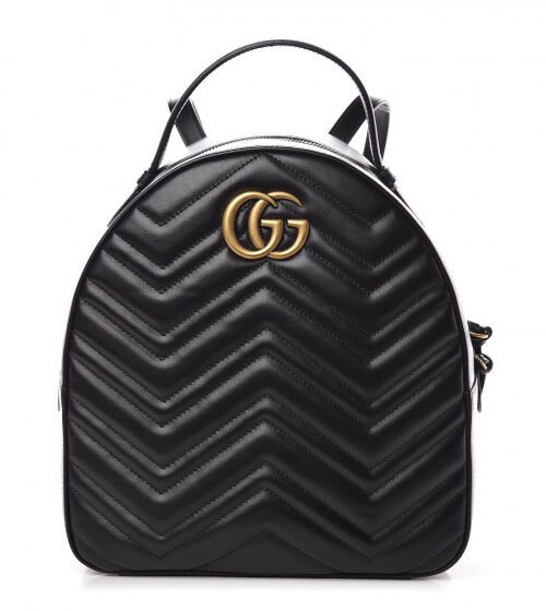 GG Marmont Backpack Schwarz 23 cm