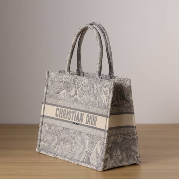 Book Tote Grau/Weiß 36 cm - Image 2