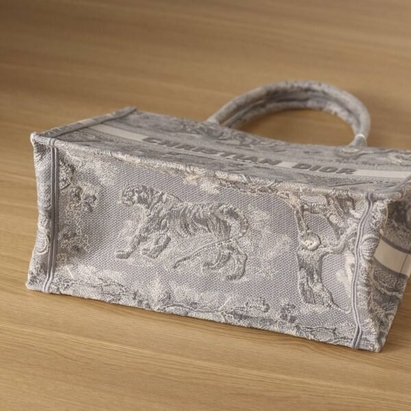 Book Tote Grau/Weiß 36 cm - Image 3
