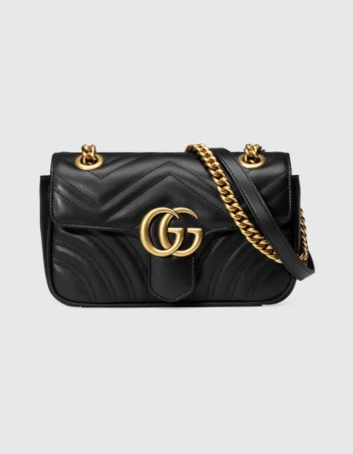 GG Marmont Schwarz/Gold 22 cm