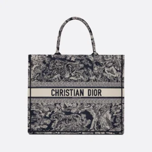 Book Tote Blau/Beige 36 cm