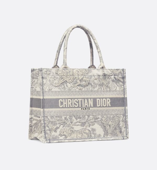 Book Tote Grau/Ecru 36 cm - Image 3
