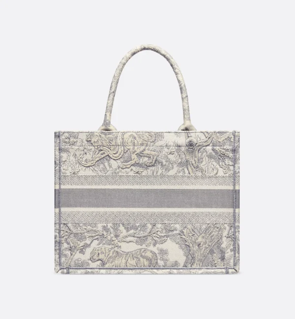 Book Tote Grau/Ecru 36 cm - Image 5
