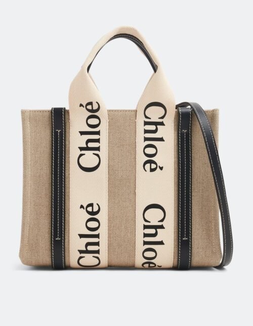 Woody Tote Bag Musk Grau 26 cm