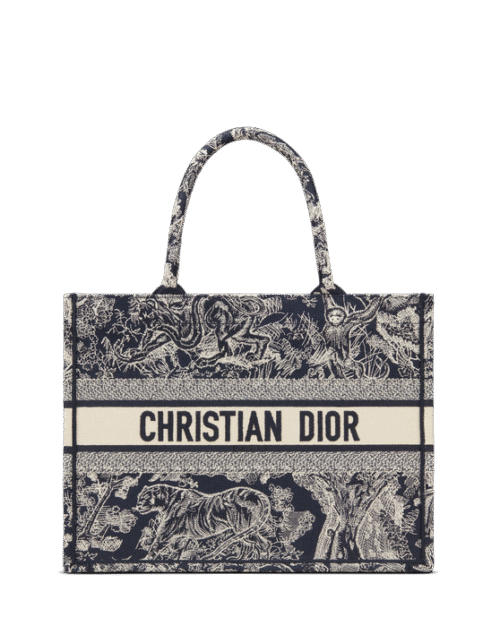 Book Tote Blau/Beige 42 cm