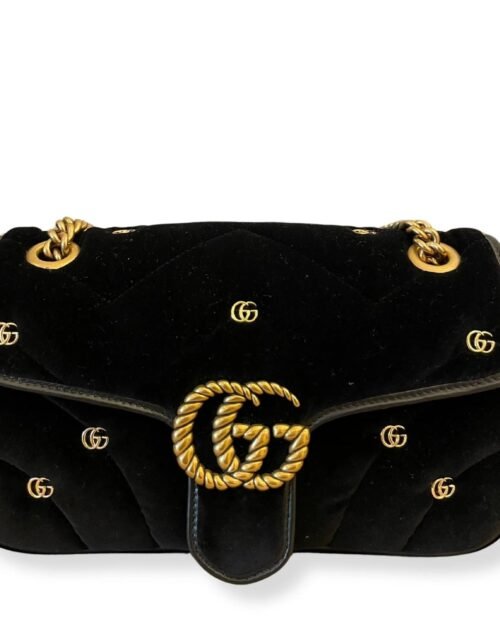 GG Marmont Mini Schwarz 22 cm