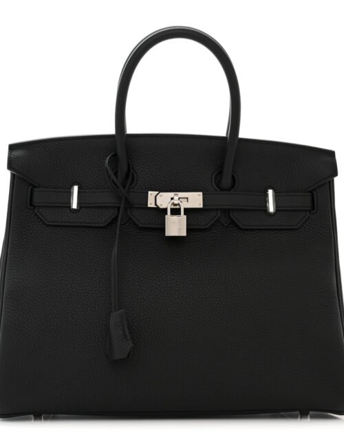 Togo 35 Schwarz mit silbernen Hardware