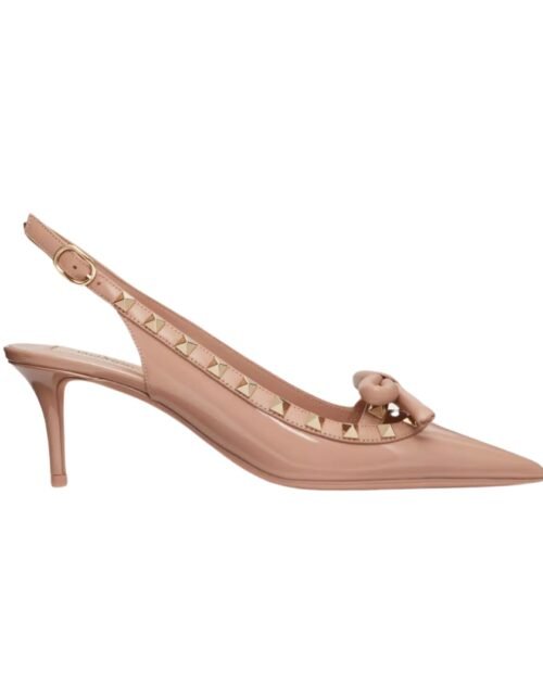 Rockstud Schleifen Rose Cannelle 60