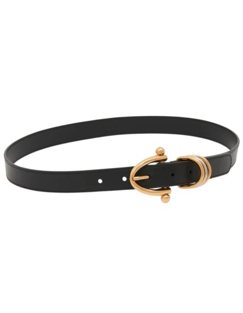 Gürtel Armband Schwarz 2,5 cm