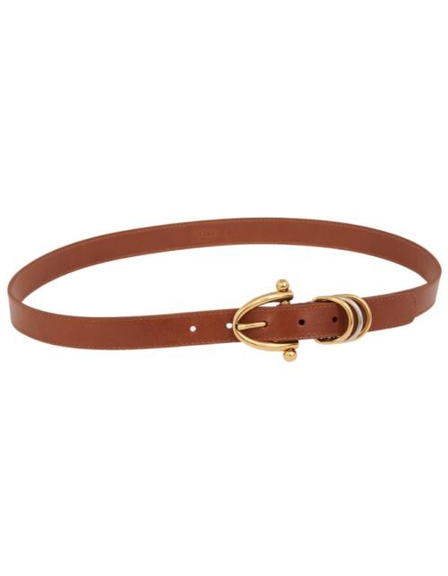 Gürtel Armband Tonbraun 2,5 cm