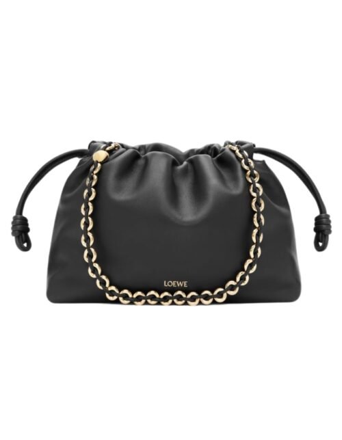 Flamenco-Tasche Schwarz 20 cm
