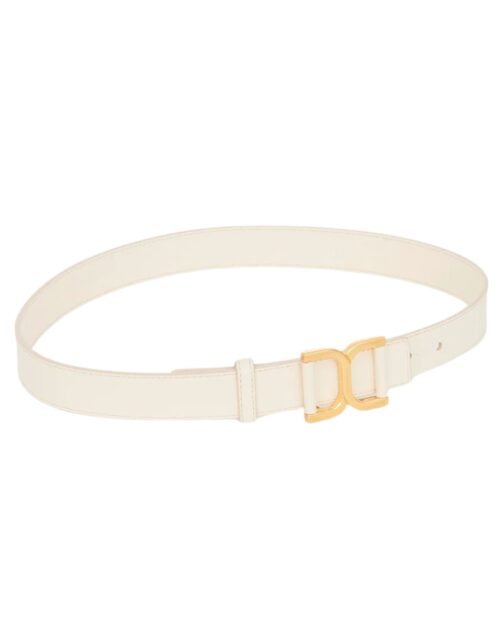 C Milchbraunes Leder 3 cm