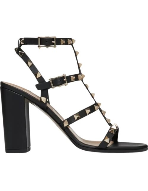 Rockstud Fesselriemen Schwarz 90