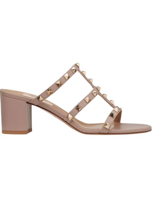 Rockstud Kalbsleder Mandel 60
