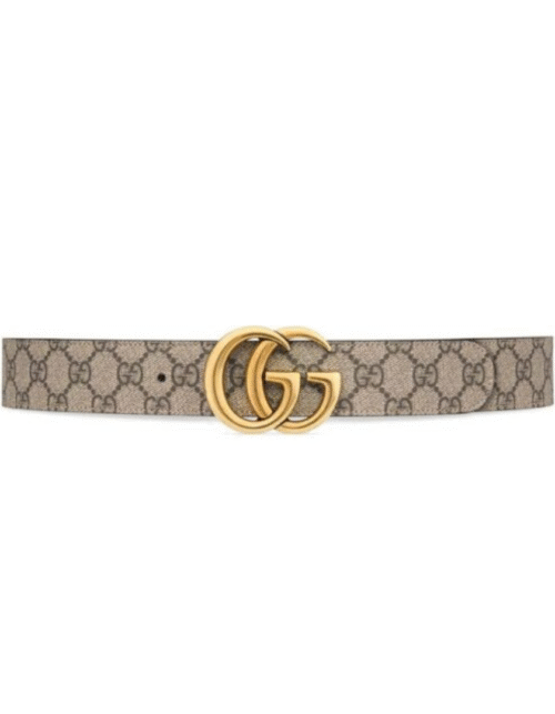 GG Marmont Beige/Braun 3,8 cm