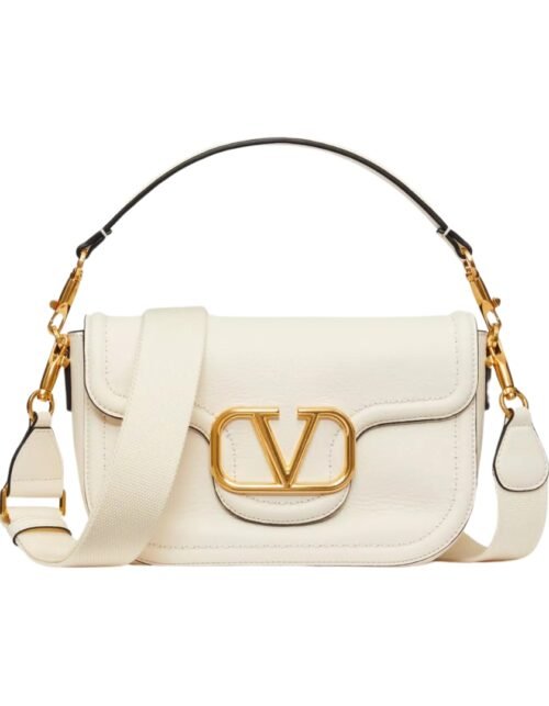 Genarbtes Kalbsleder Ivory 23.5 cm