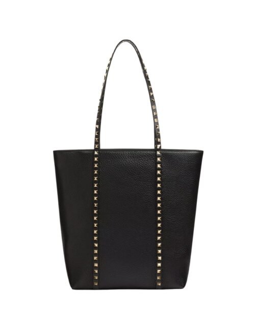 Rockstud Kalbsleder Schwarz 25.5 cm