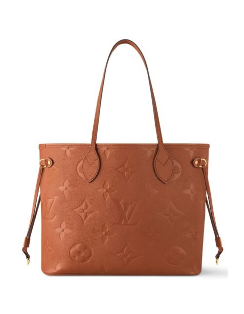 Neverfull MM Tote-Tasche in Cognac 31 cm