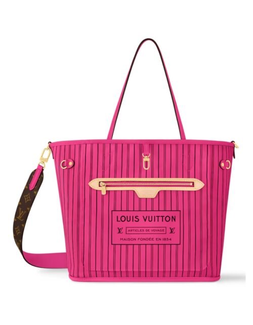 Bandoulière Inside Out MM Tote-Tasche in Rosa 31 cm