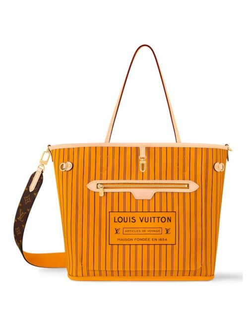 Bandoulière Inside Out MM Tote-Tasche in Jaune Safran 31 cm