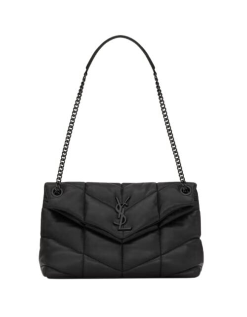 Kleine Daunenjacke aus Nappaleder 29 cm