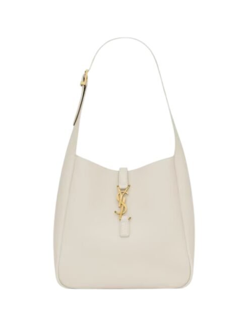 Le 5 à 7 Supple Small aus genarbtem Leder 23 cm