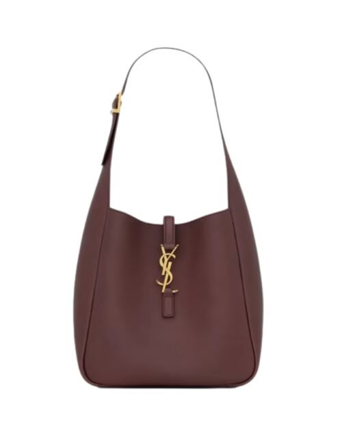 Le 5 à 7 Supple Small aus  genarbtem Leder 23 cm