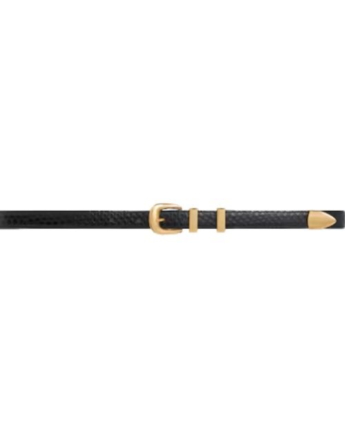 Kleiner Western-Gürtel aus Python 1.8 cm