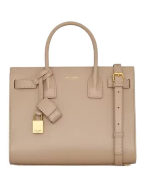 Sac de Jour aus glattem Leder – Nano 22 cm