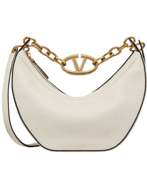 Kleine VLogo Moon Hobo Elfenbein 29 cm