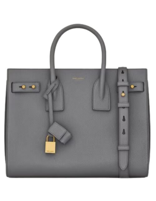 Sac de jour in supple grained leather – small 32 cm