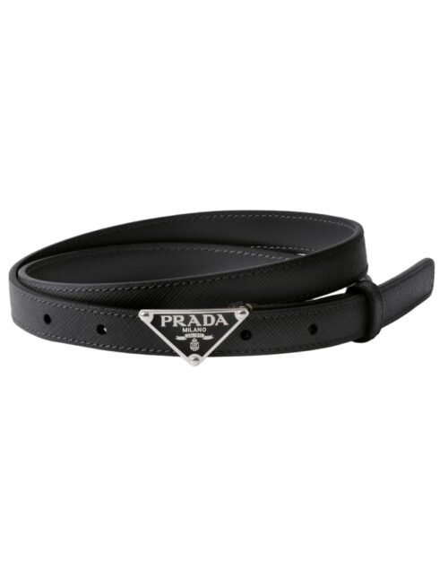 Saffiano-Ledergürtel 1.5 cm
