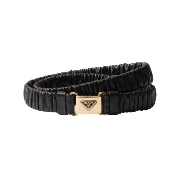 Der schwarze Leder 2 cm