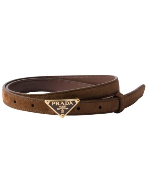 Wildledergürtel Kakao-Braun 1.5 cm