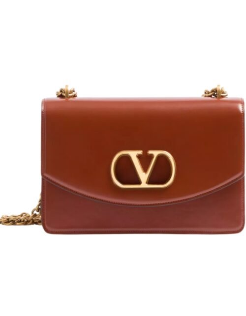 VAIN SCHULTERTASCHE AUS GLANZKALBSLEDER 24 cm