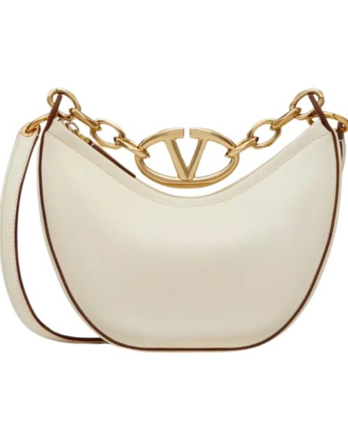 VLogo Moon Mini Hobo Ivory 20 cm