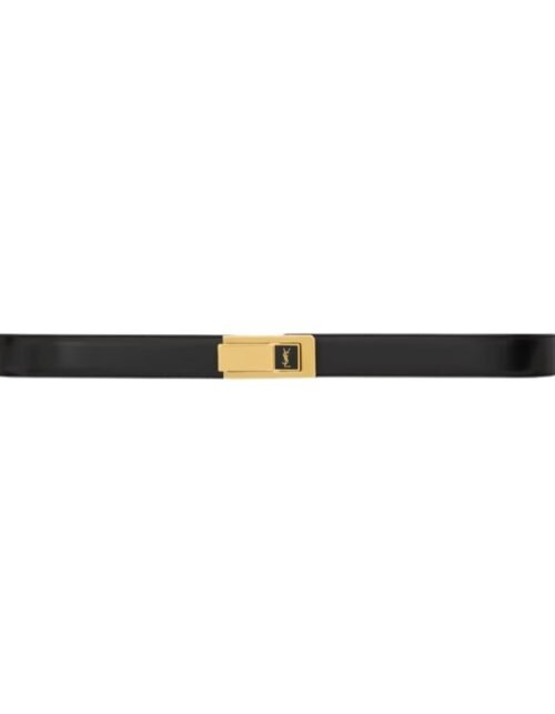 Thin Anchor Gürtel aus Leder 2.5 cm