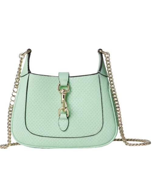 Jackie Notte Mini-Tasche aus Pythonleder 19.5 cm