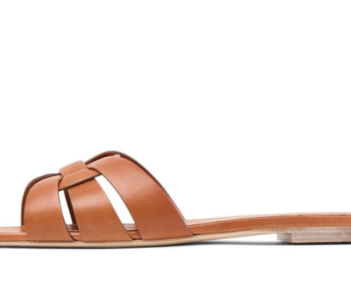 Tribute  Leder-Mulesandalen