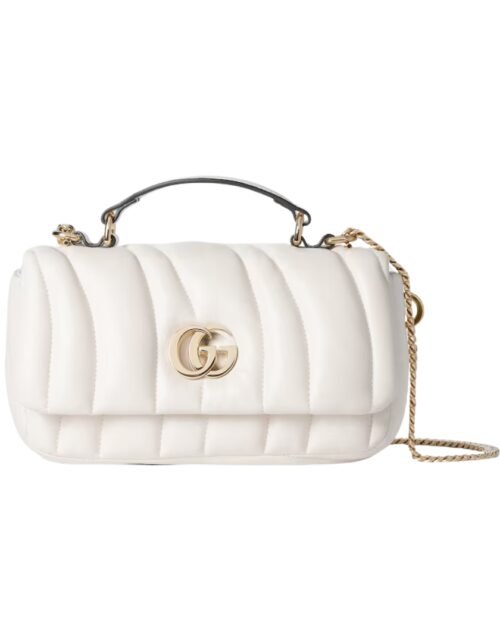 Milano Mini-Tophandle-Tasche Weißes 21.1cm