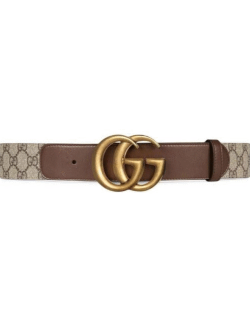 GG Marmont Braun/Beige 4 cm