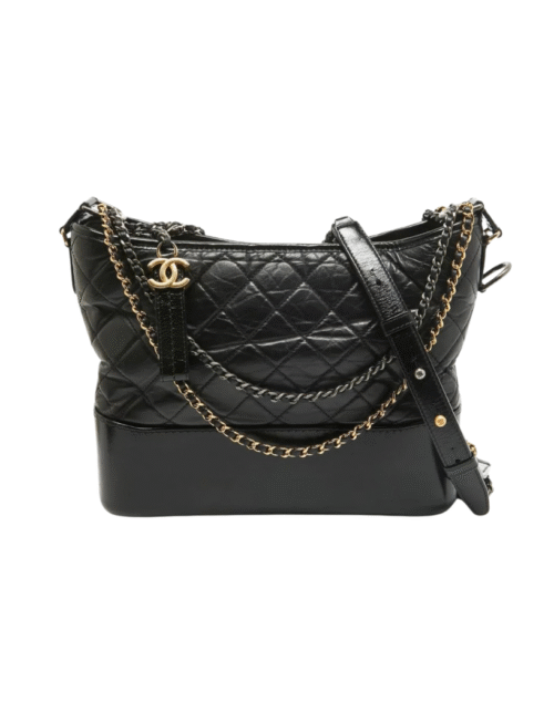 Gabrielle Hobo Schwarz 28 cm