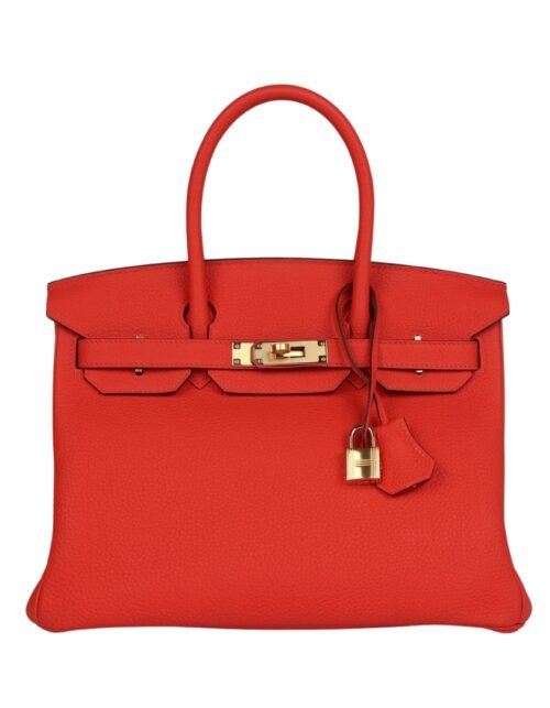 Capucine Togo Gold-Hardware 30 cm